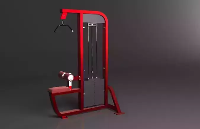 HAMMER STRENGTH SELECT LAT PULLDOWN HS-PD 3D model