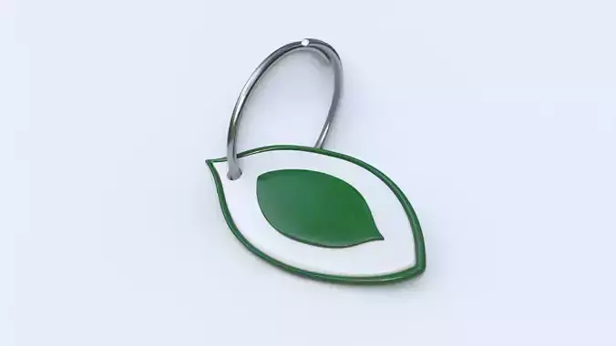 Leaf Charm 3D model