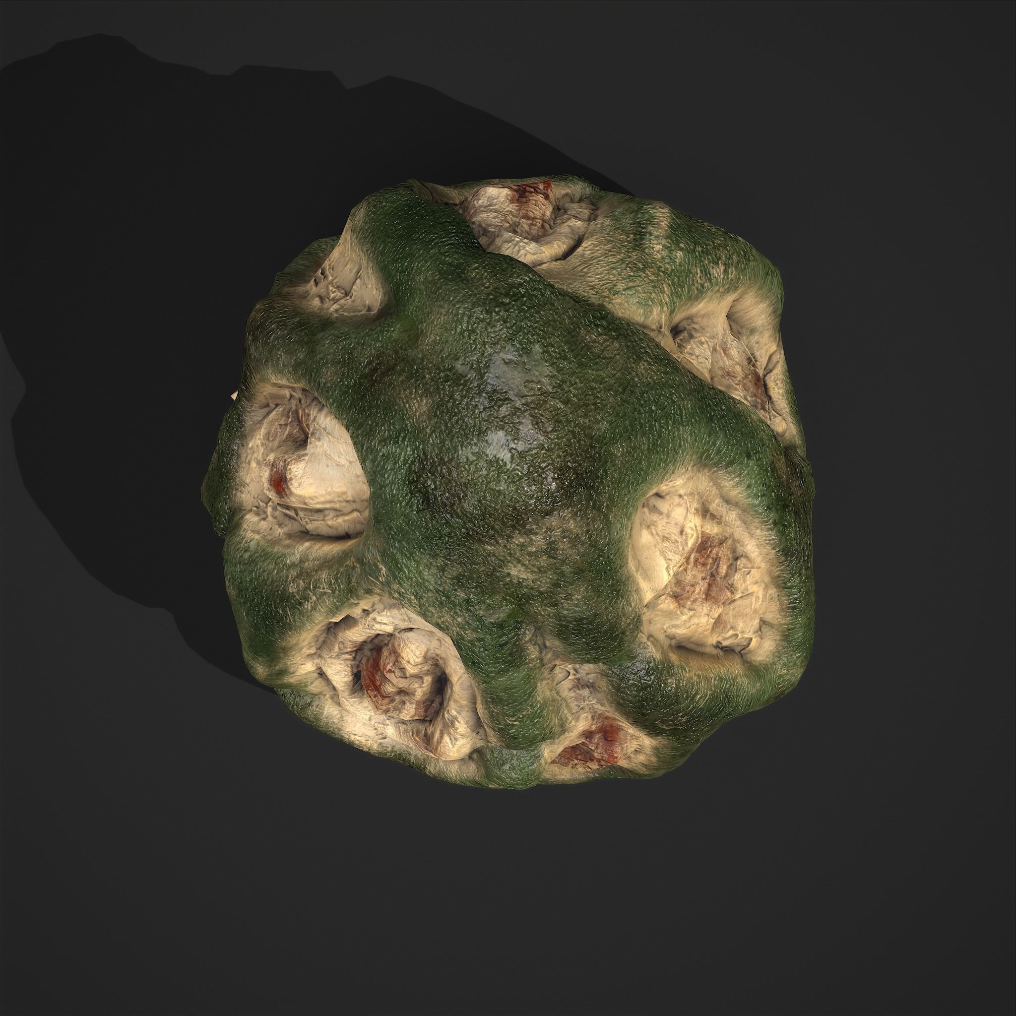 Viking Art Piece Low-poly 3D model_12