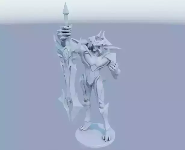 Aatrox League of Legends 3D print model 3D print model 3D print model