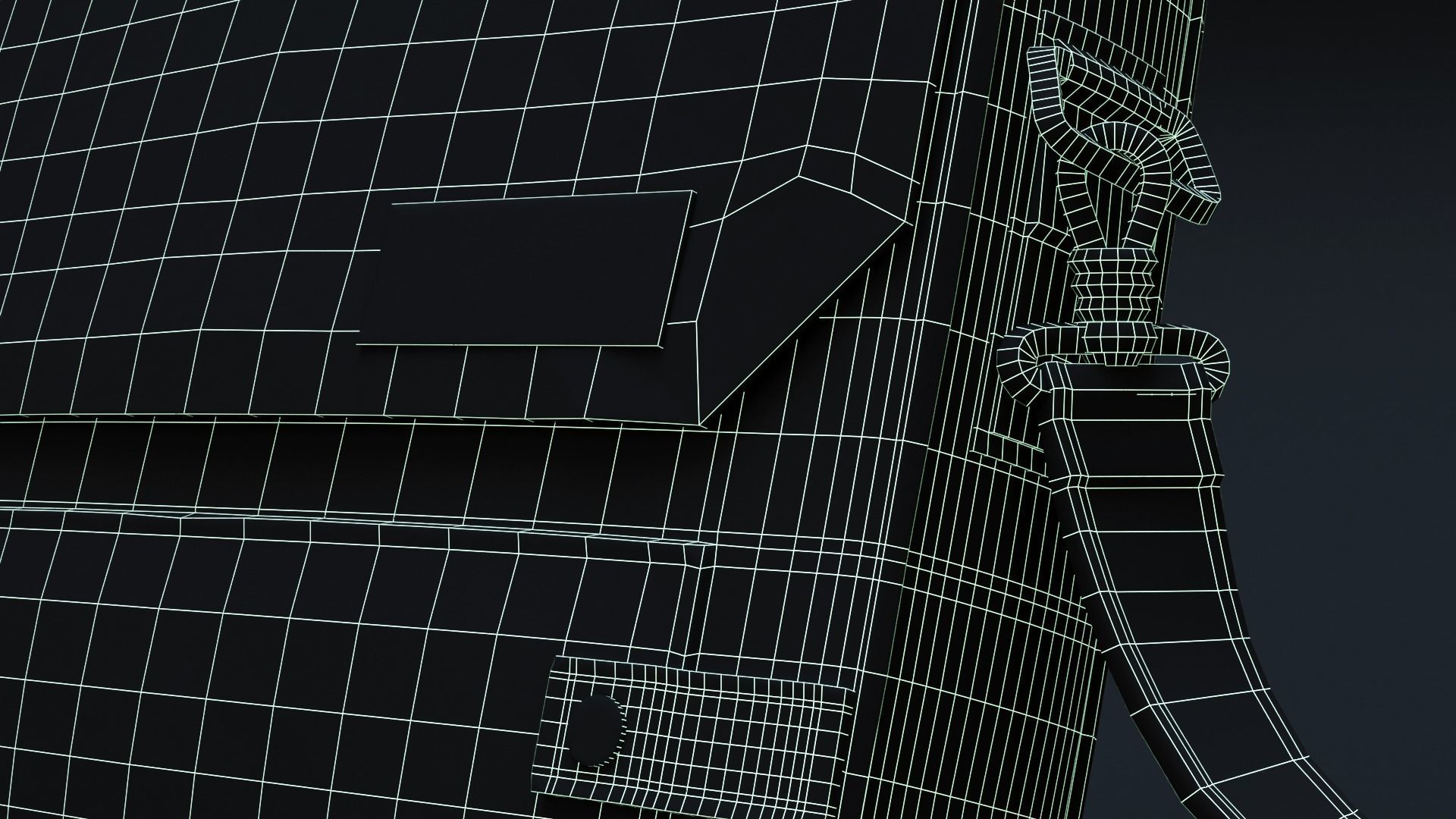 Leather Briefcase 3D model_17