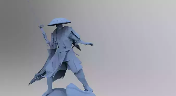 Ronin Samurai 3D model