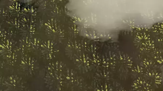 extremely low poly trees  