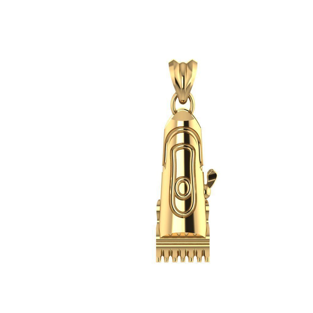 clipper pendant  3D print model_2