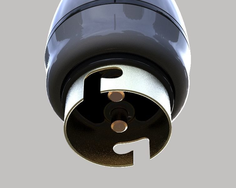 Electric Bulb Holder 3D print model_29