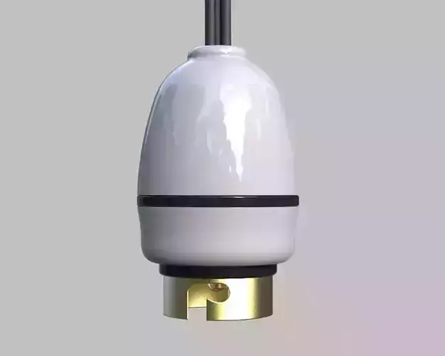 Electric Bulb Holder 3D print model