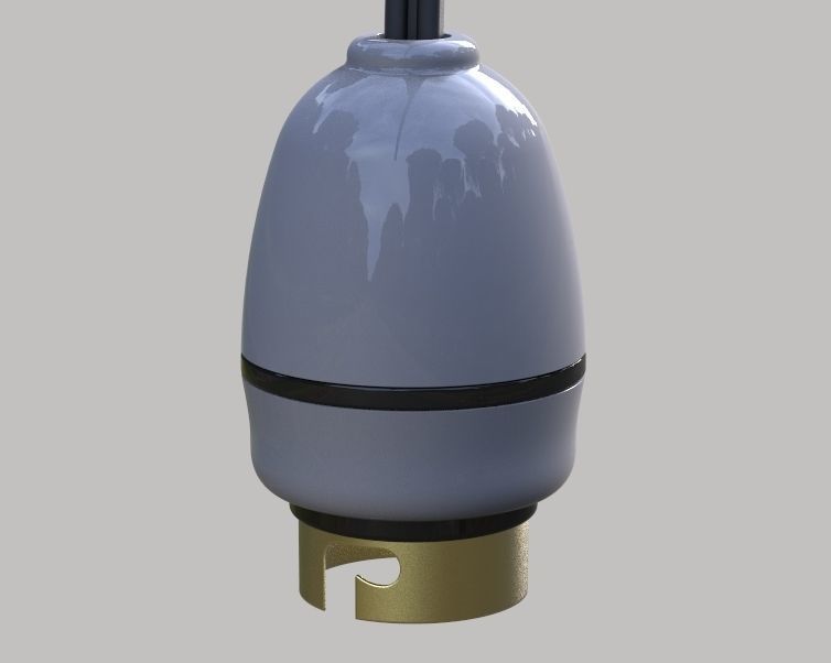 Electric Bulb Holder 3D print model_28