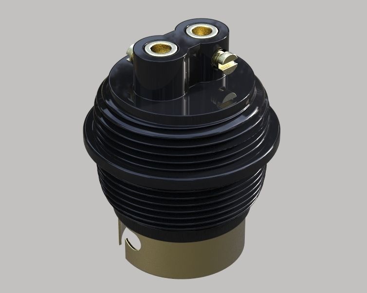 Electric Bulb Holder 3D print model_27