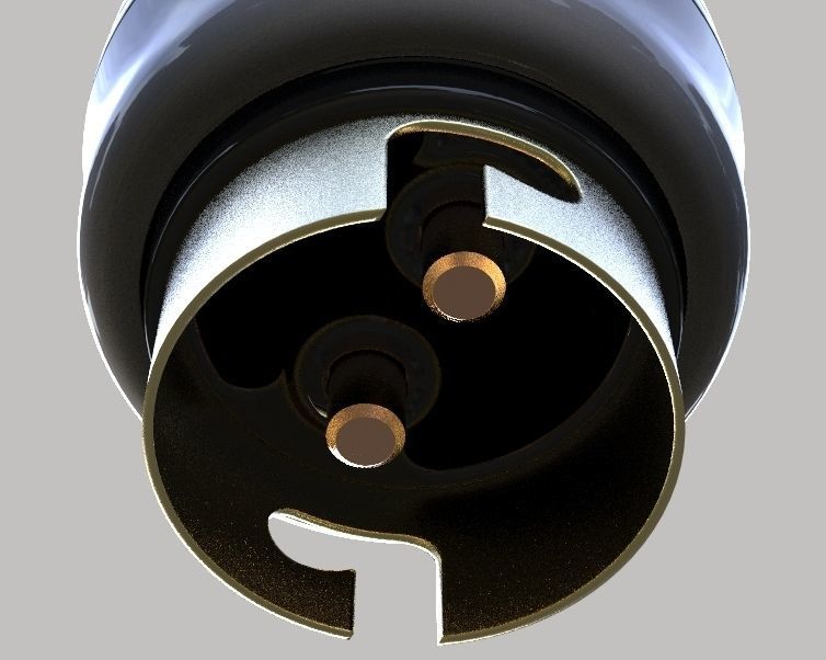 Electric Bulb Holder 3D print model_30