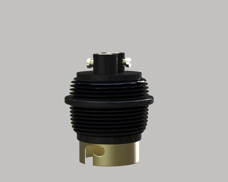 Electric Bulb Holder 3D print model_19