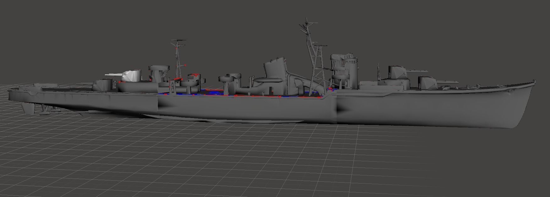 ArleighBurke 3D model 3D printable | CGTrader
