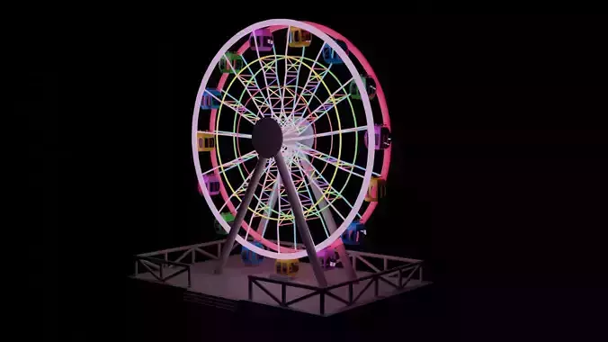 Ferris Wheel in the Dark