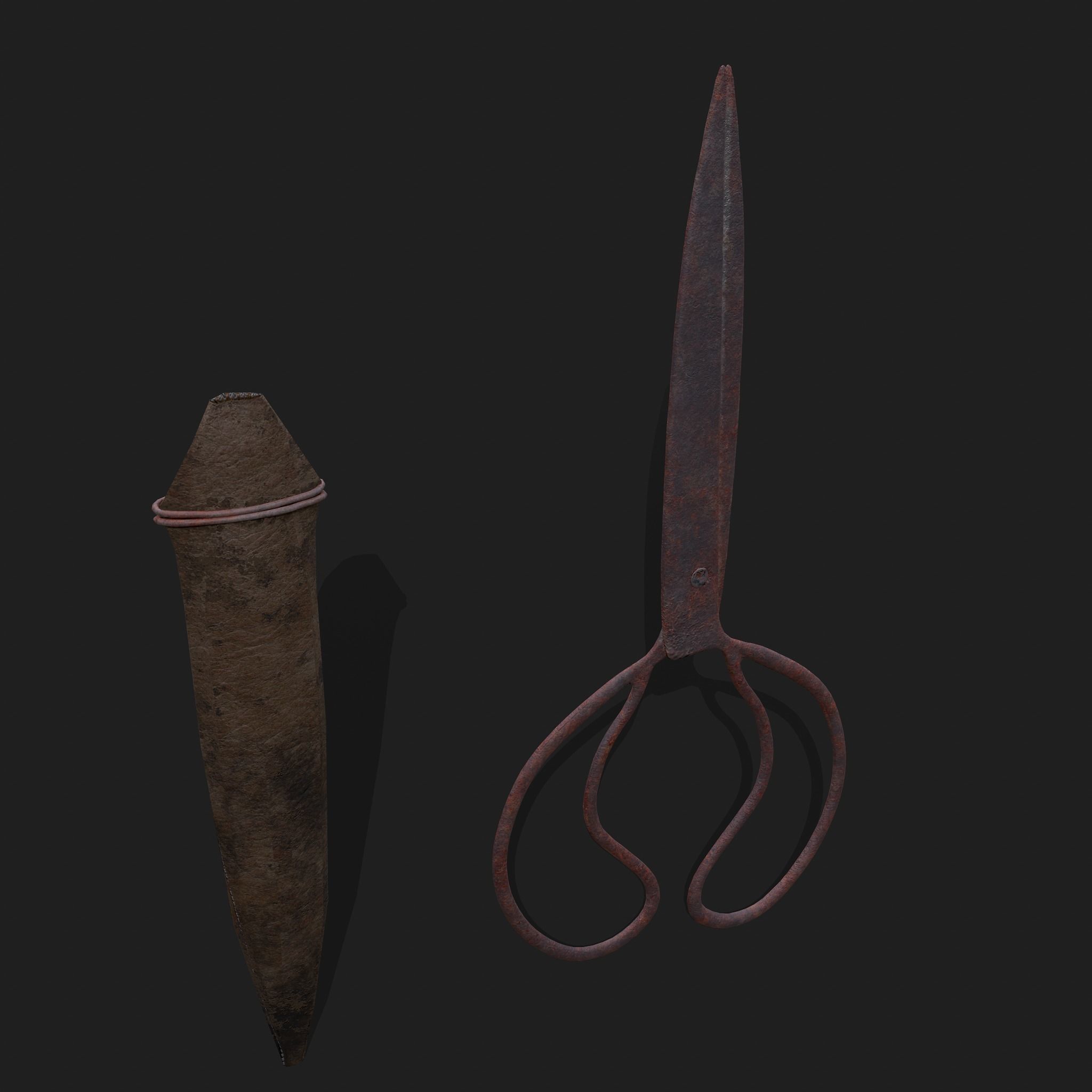 Medieval Prop Mix Nine 3D Model Collection_15
