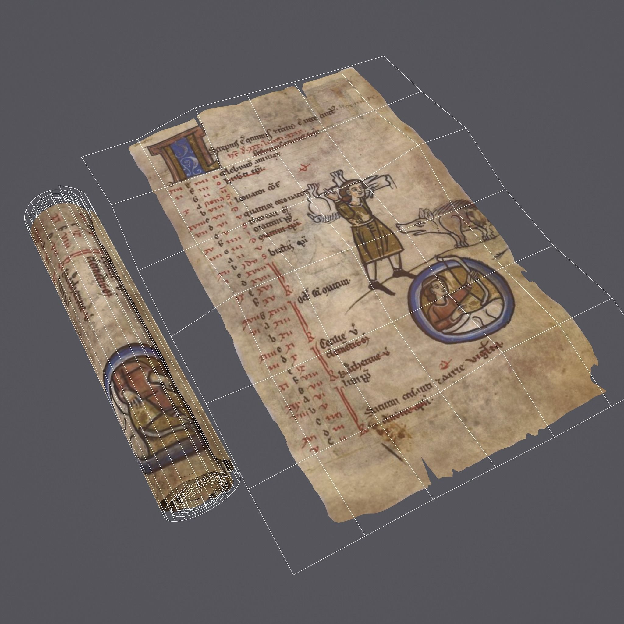 Medieval Prop Mix Nine 3D Model Collection_27