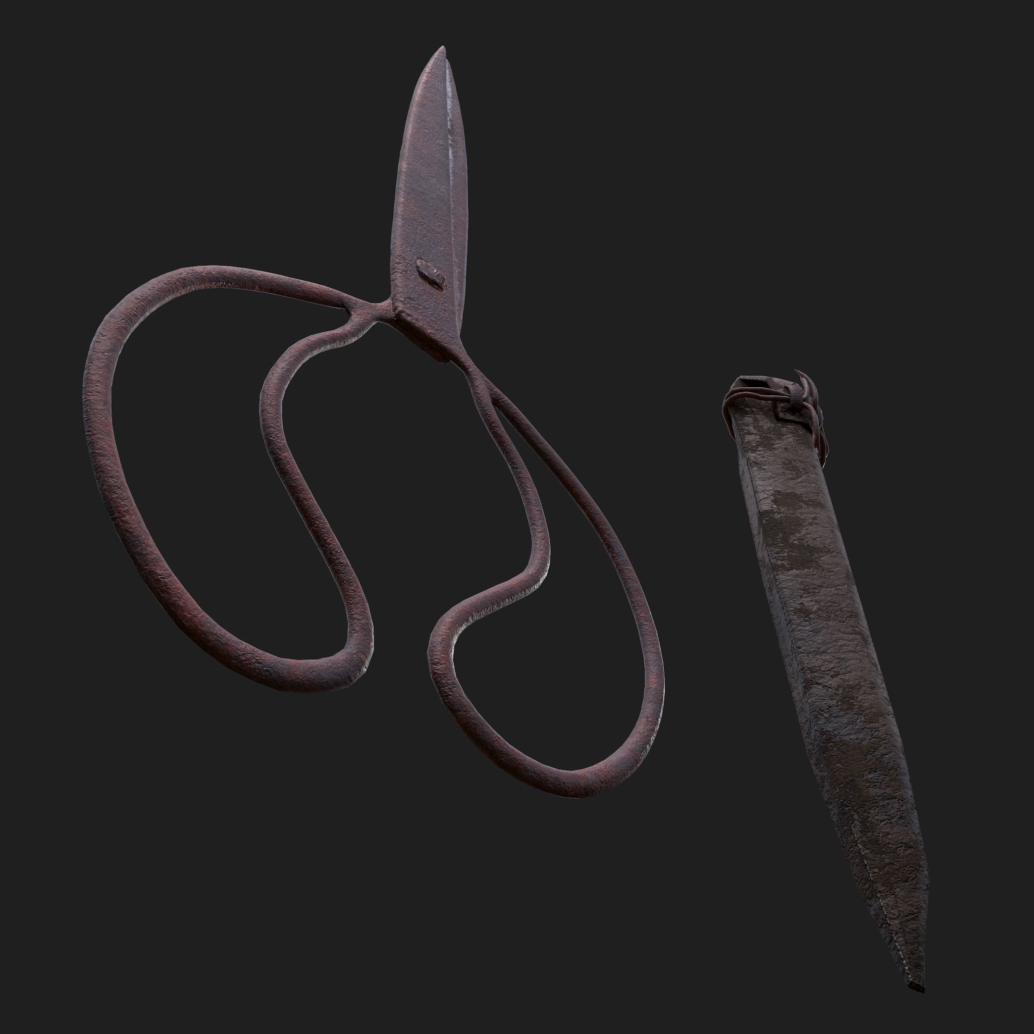 Medieval Prop Mix Nine 3D Model Collection_19