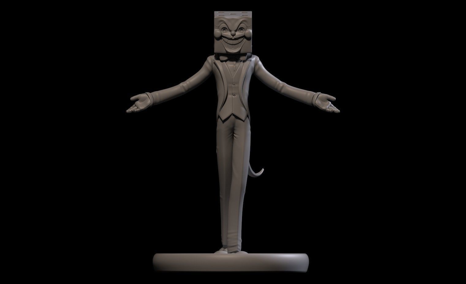 Fanart Kingdice - Statue 3D print model_3