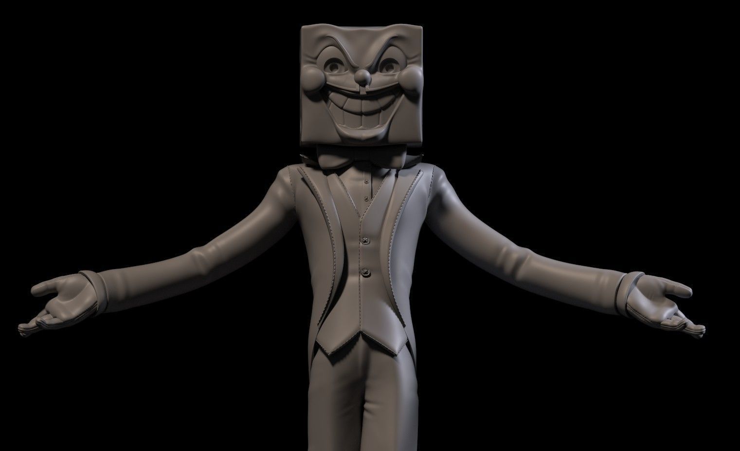 Fanart Kingdice - Statue 3D print model_7
