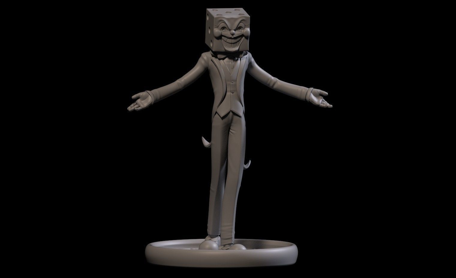 Fanart Kingdice - Statue 3D print model_6