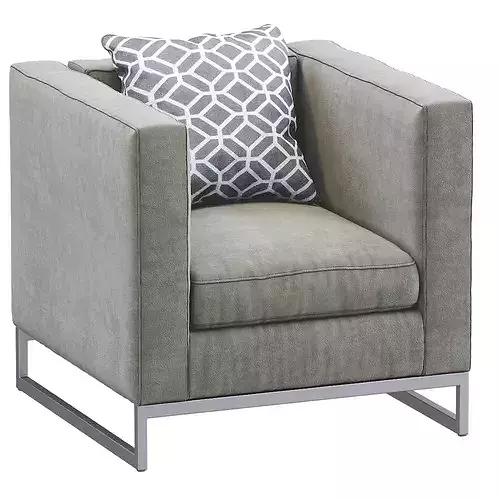 Armchair Batalha 3D model 6