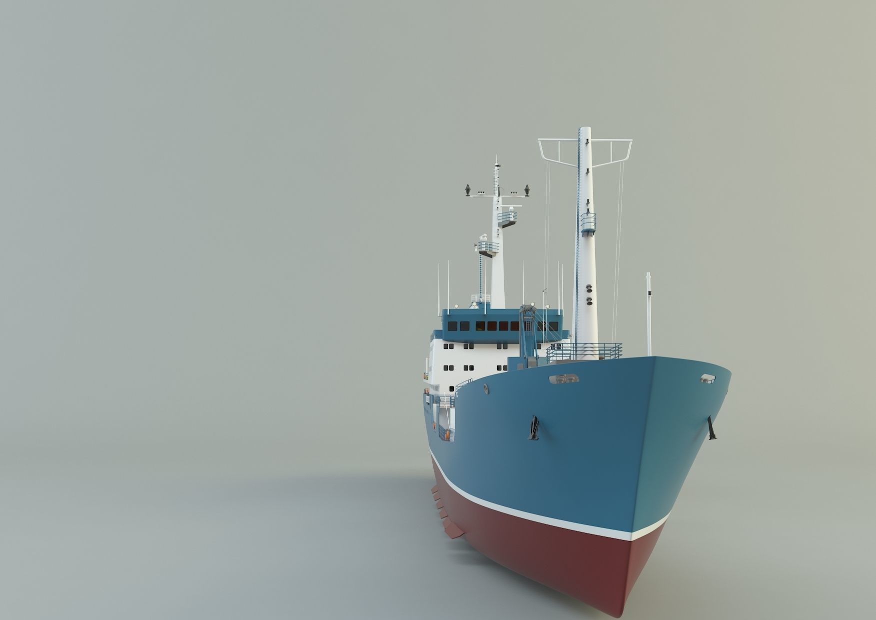  cargo ship marine model 3D model_9