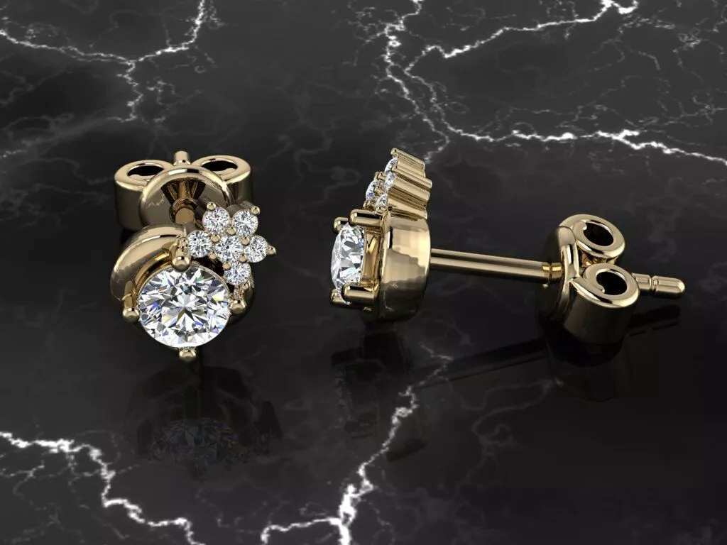 Jewelry Earring 3D print model