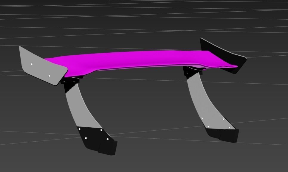 Big Country Labs Wing Low-poly 3D model_3