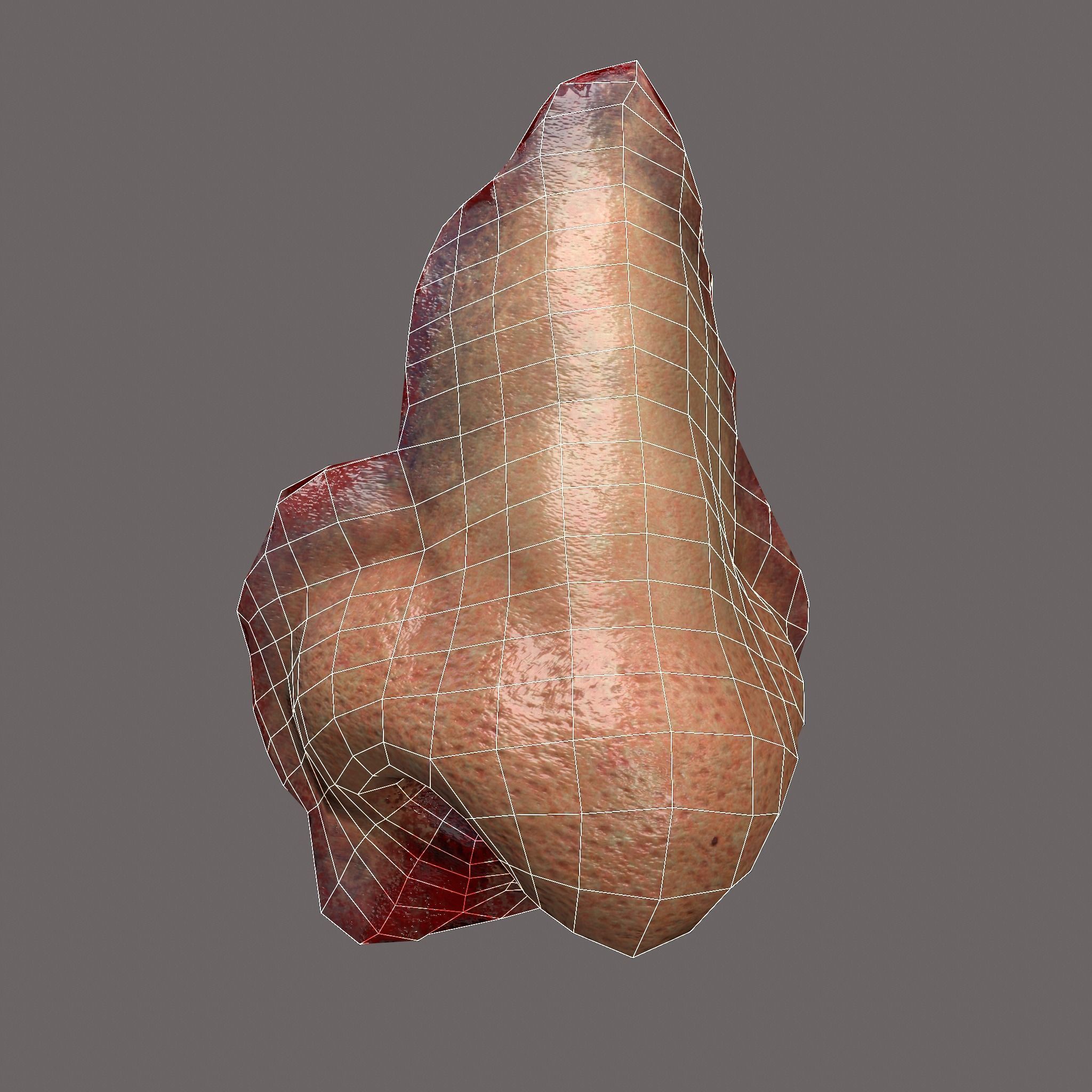 Severed Nose and Toes 3D Model Collection_96
