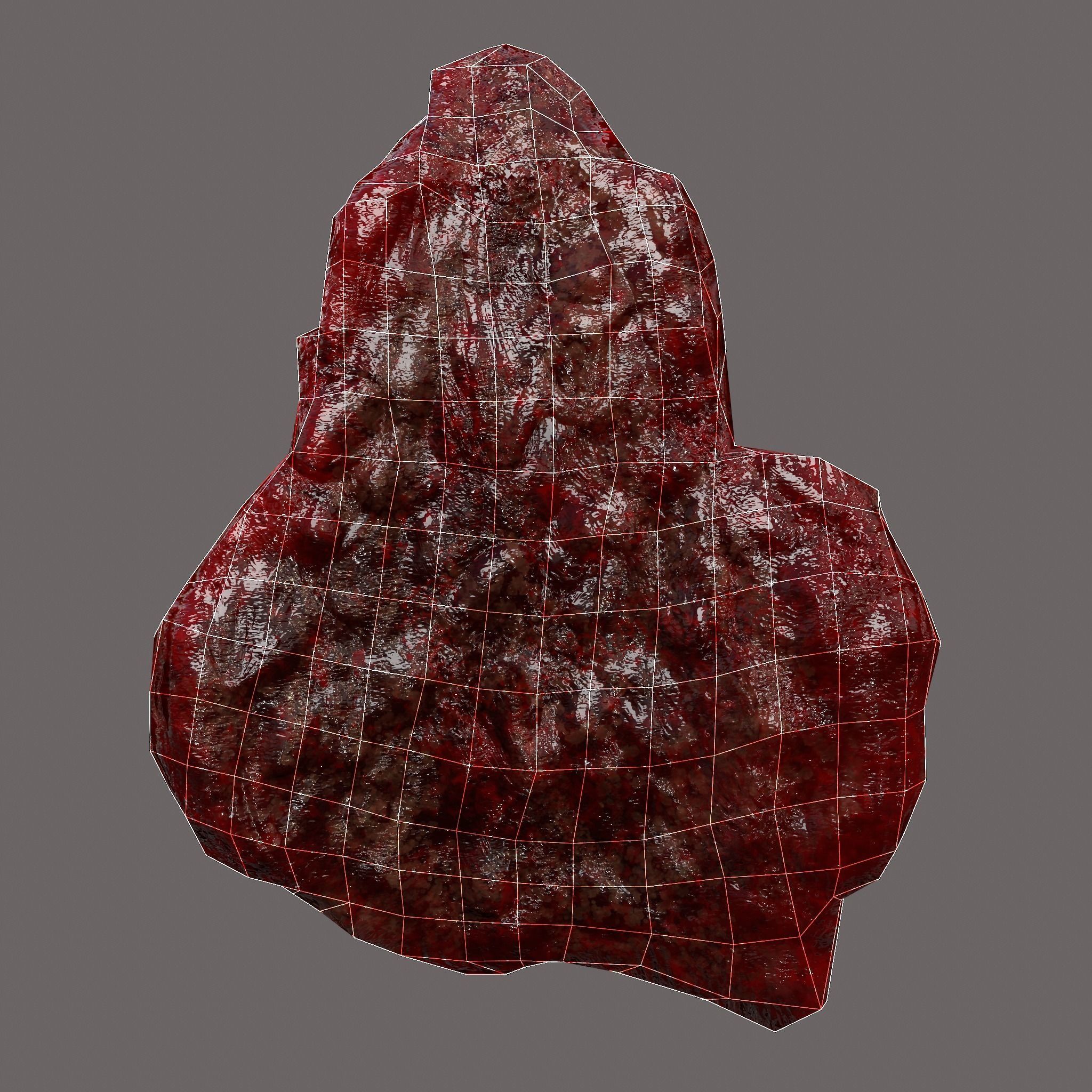 Severed Nose and Toes 3D Model Collection_100