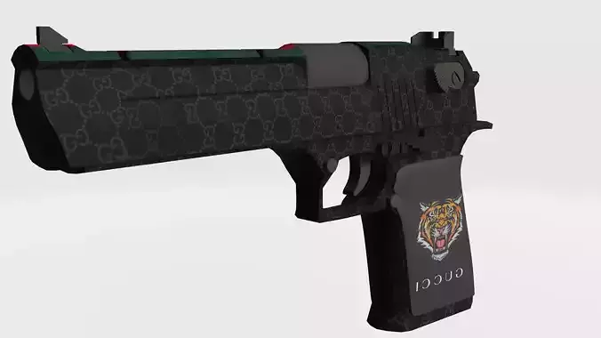 Pistol Desert Eagle 357 Magnum 3D model