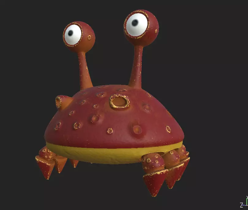 Creature 02 Free 3D model