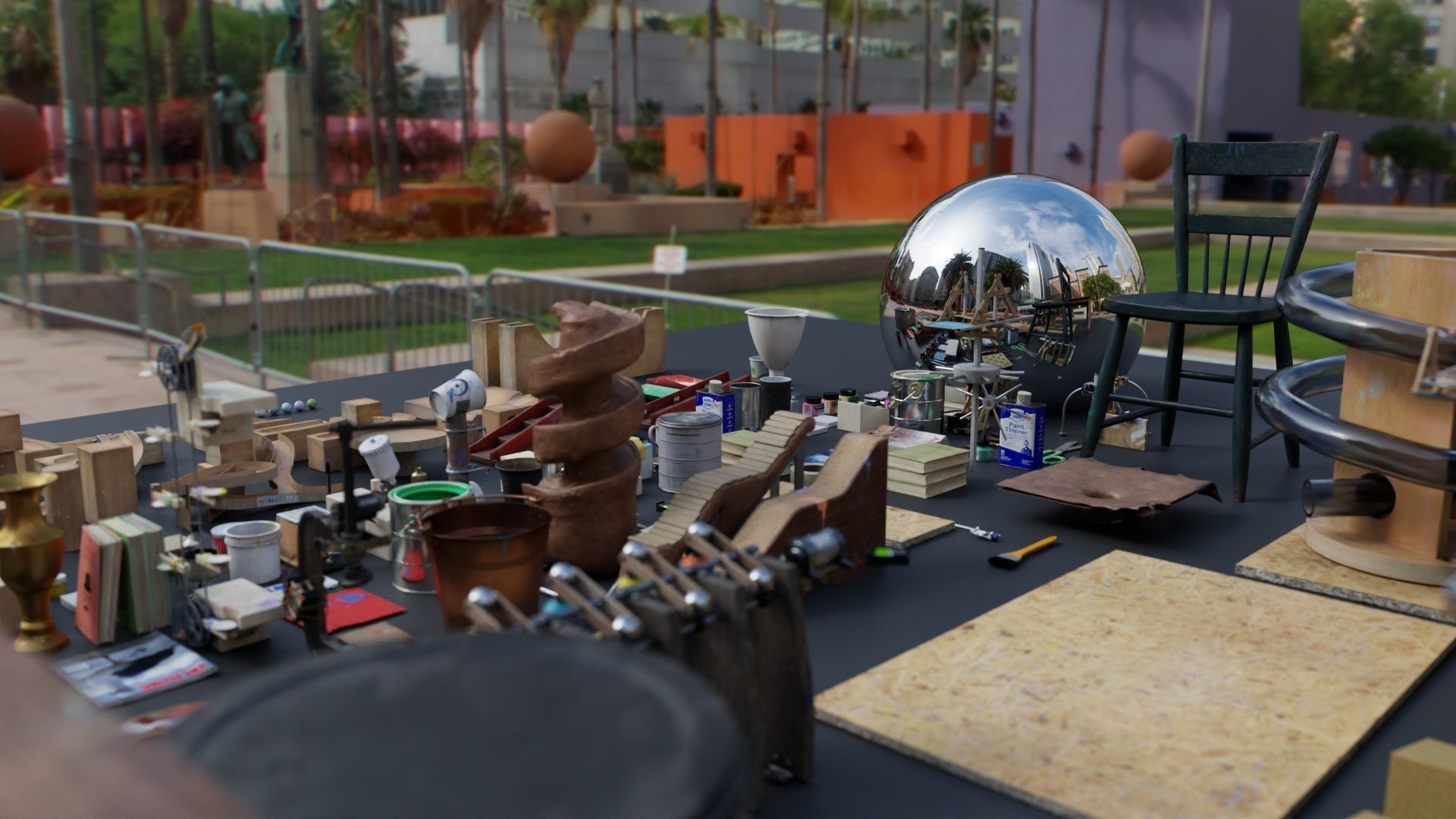 HDR 360 Panorama - DTLA - 22 United States Courthouse Texture_4