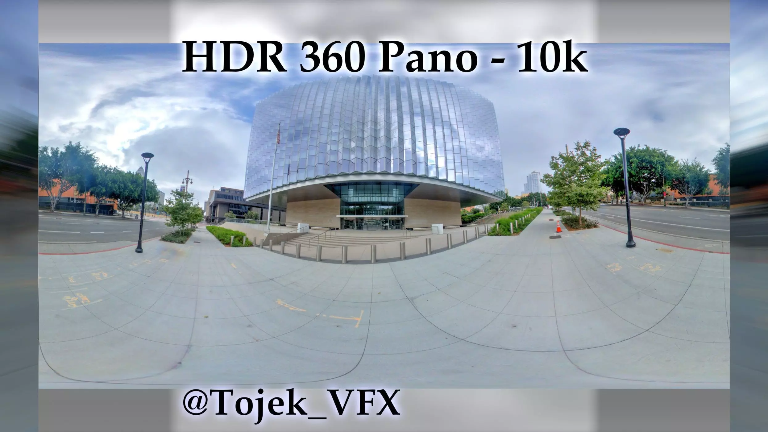 HDR 360 Panorama - DTLA - 22 United States Courthouse Texture_0