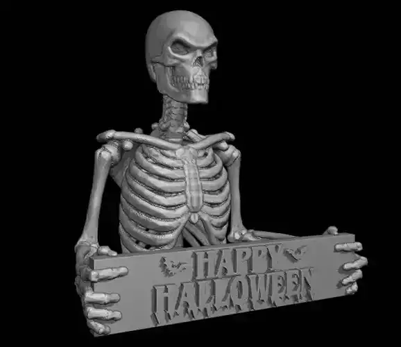 HAPPY HALLOWEEN - SKELETON
