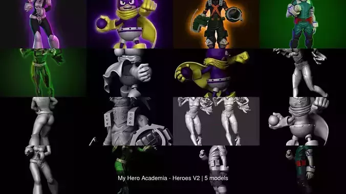 My Hero Academia - Heroes V2