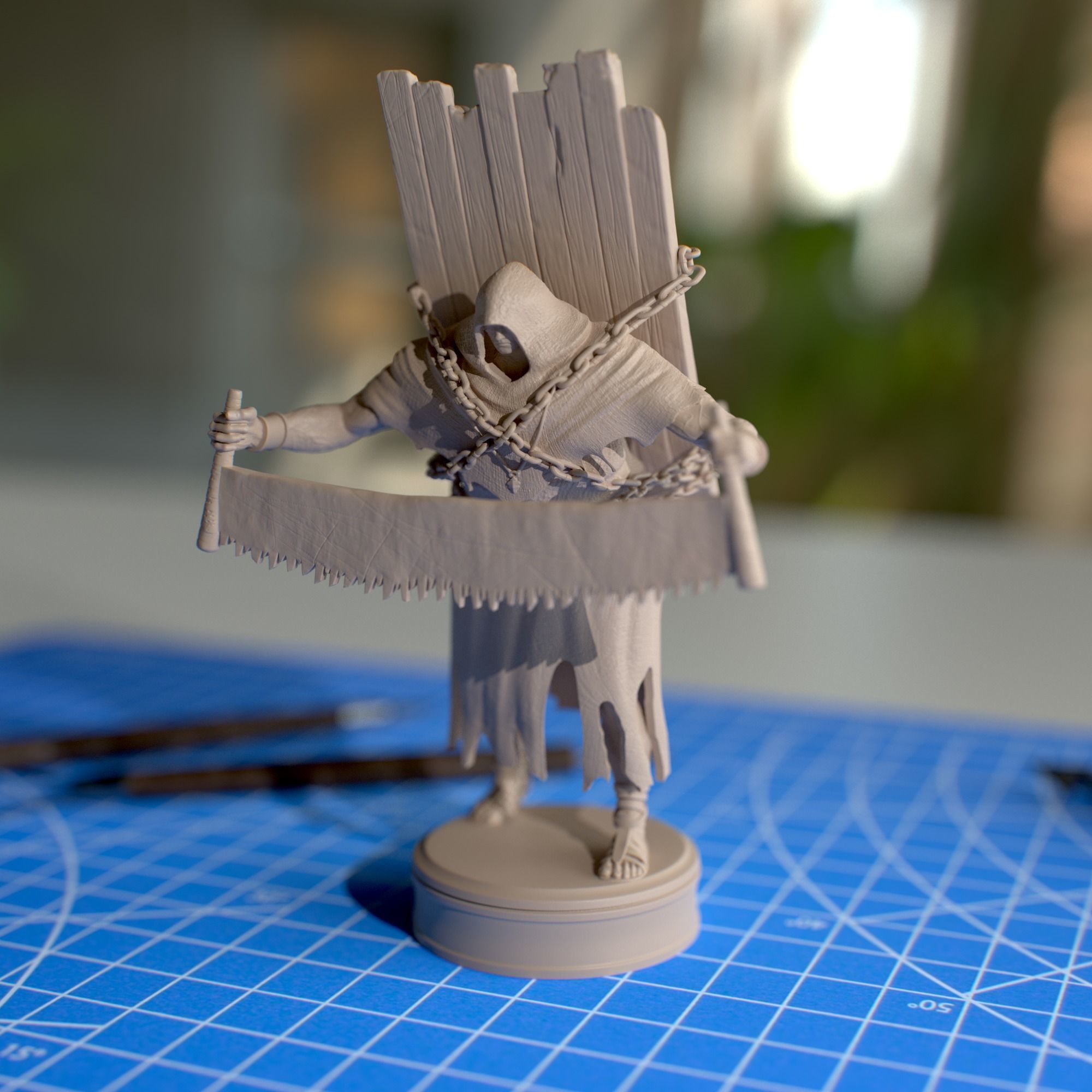 Dark Souls Inspired Chess Set 3D print model_7