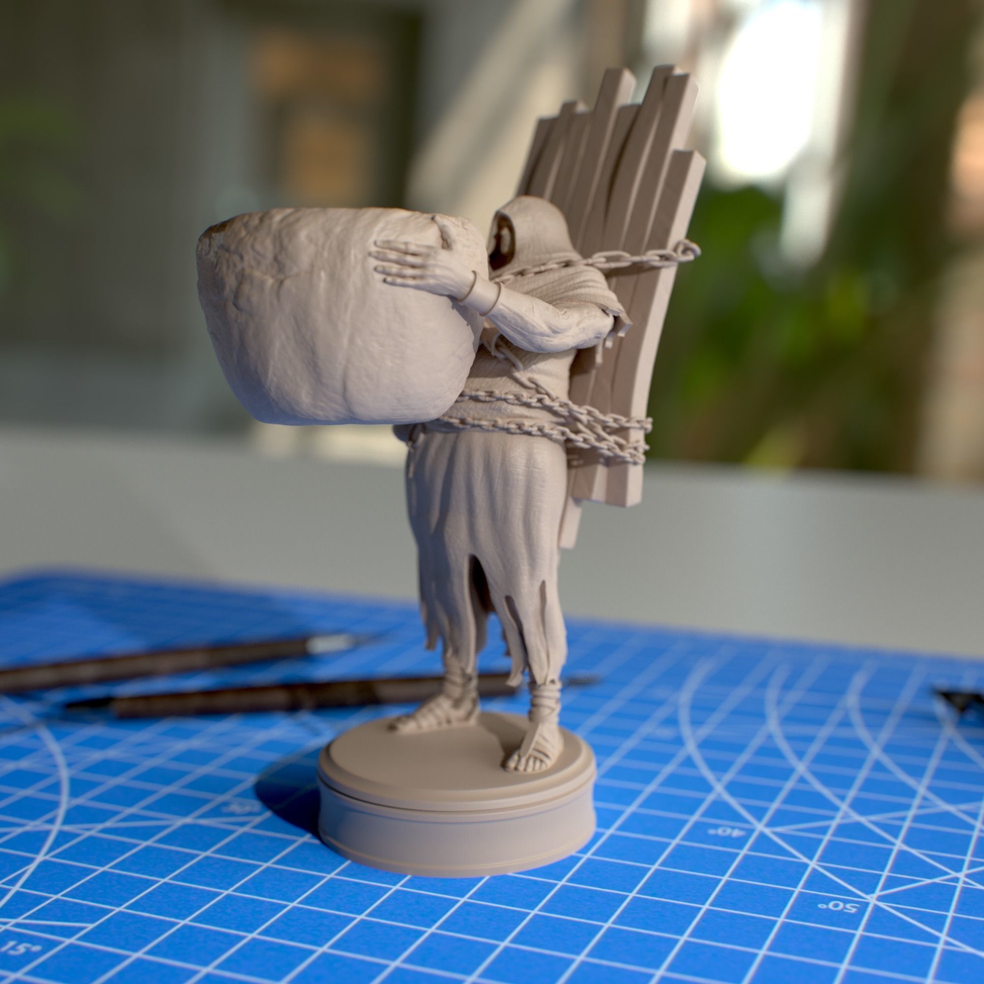 Dark Souls Inspired Chess Set 3D print model_8