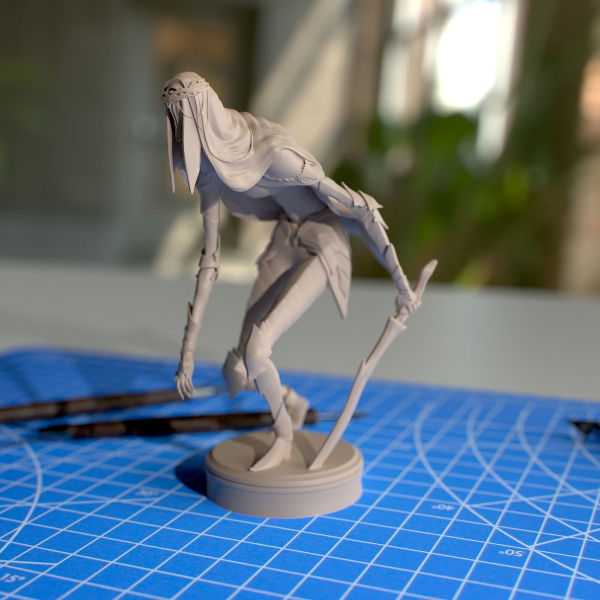 Dark Souls Inspired Chess Set 3D print model_5