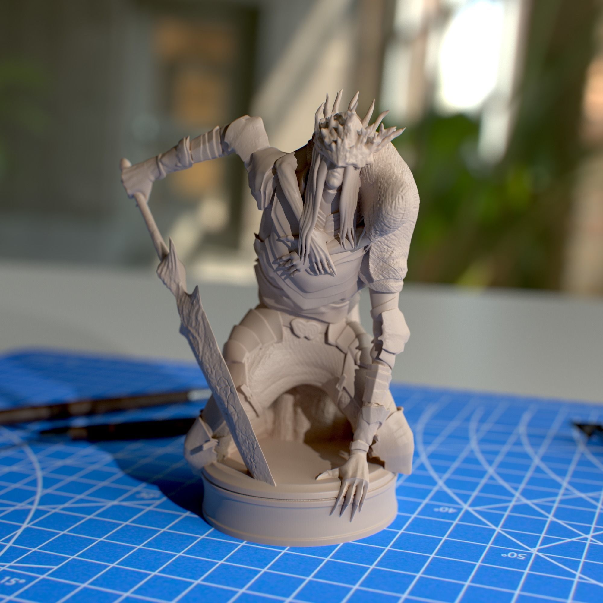 Dark Souls Inspired Chess Set 3D print model_6