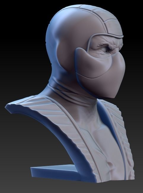 Mortal Kombat classic  Free 3D print model_2