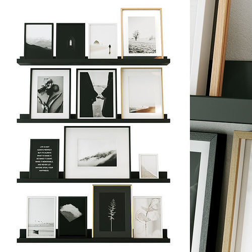 Gallery Wall 62 3D model