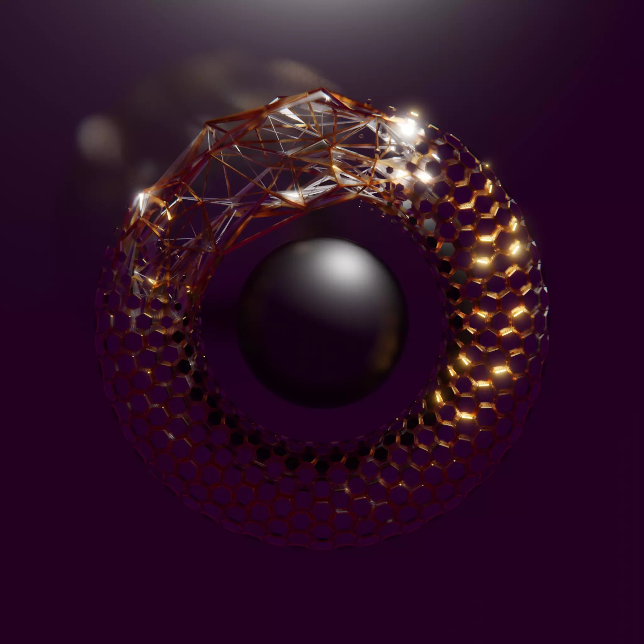 wallpaper eye 3D model