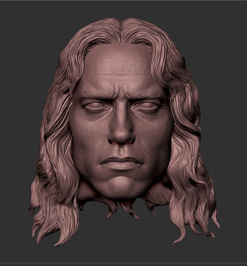 Conan Head - Arnold Schwarzenegger 3D print model_3