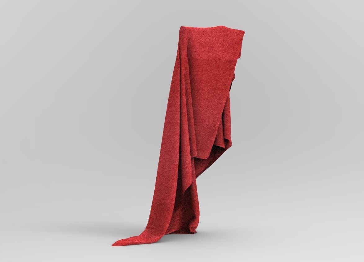 Cloth 605 FBX Low-poly 3D model_4