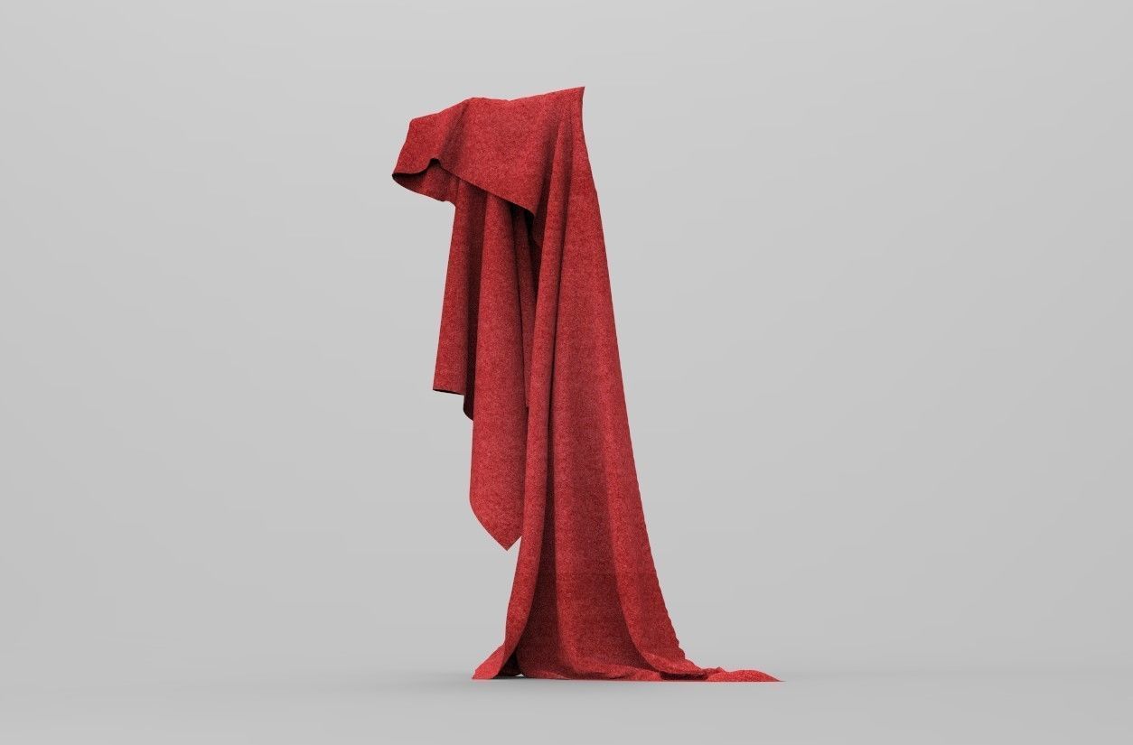 Cloth 605 FBX Low-poly 3D model_2