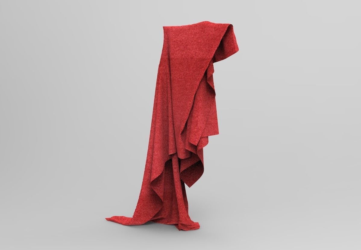 Cloth 605 FBX Low-poly 3D model_6