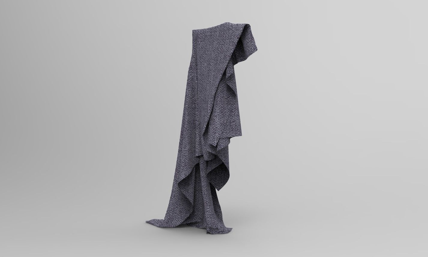 Cloth 606 FBX Low-poly 3D model_8