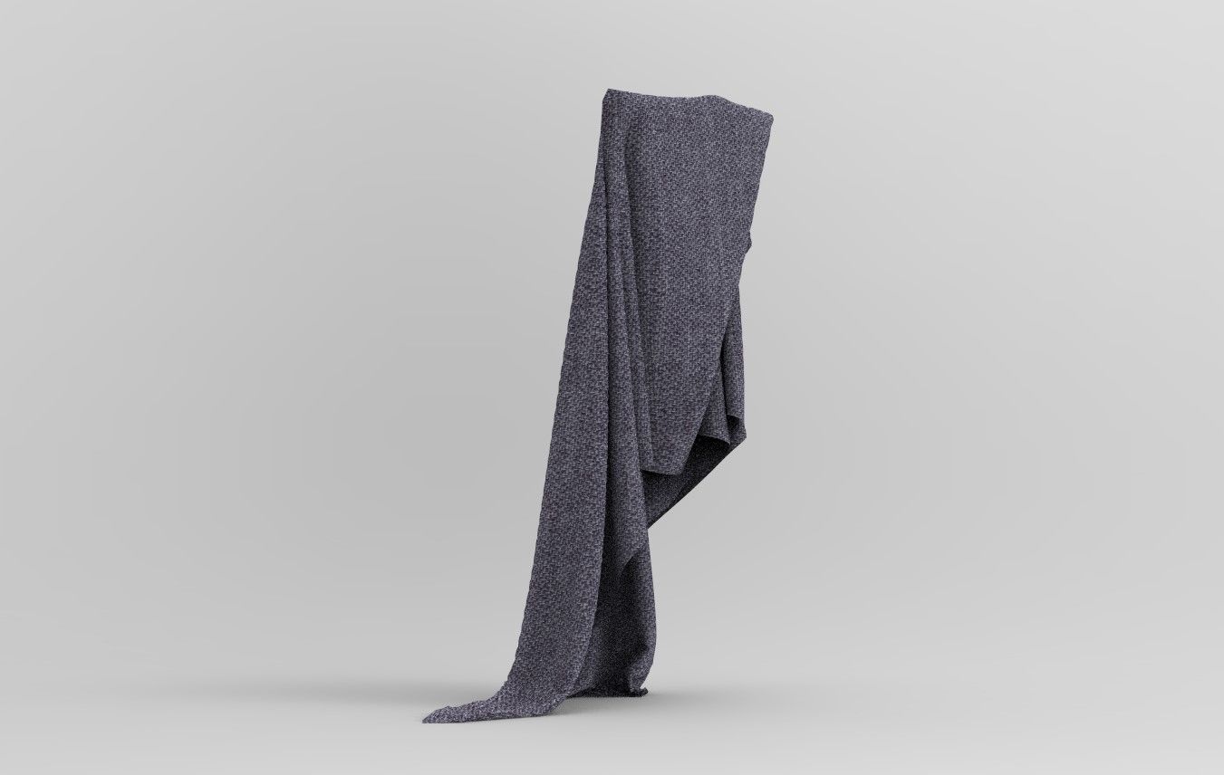 Cloth 606 FBX Low-poly 3D model_5