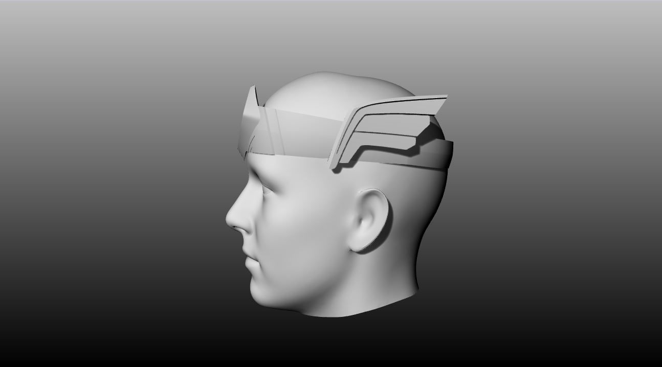 Kid Loki Crown Headpiece Loki Series  3D print model_5