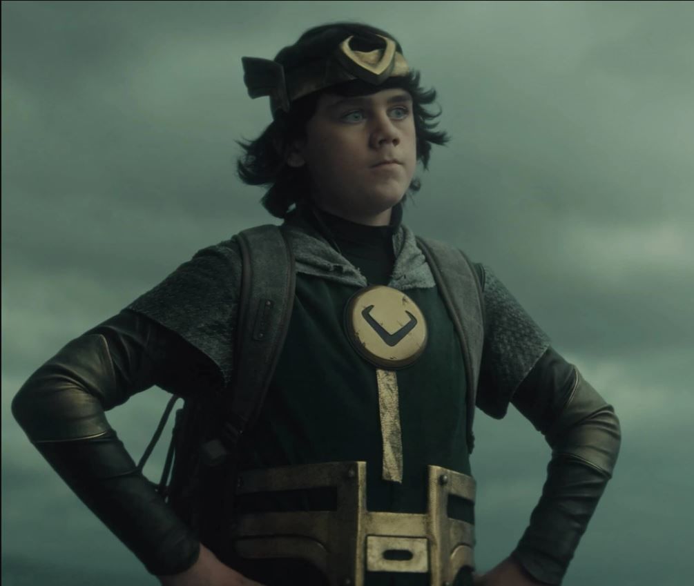 Kid Loki Crown Headpiece Loki Series  3D print model_9