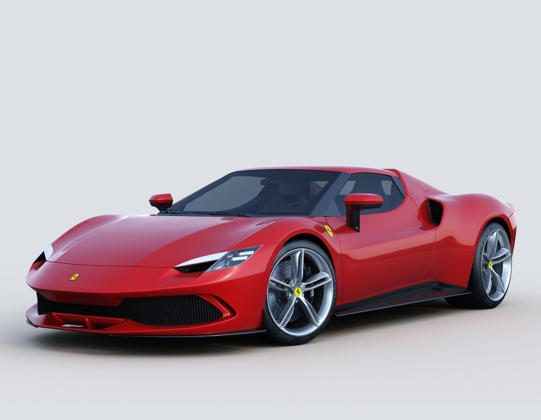 Ferrari 296 GTB 2022 3D model_0